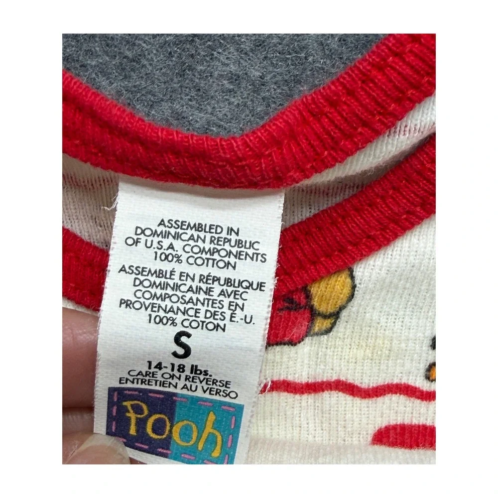 Vintage Disney Winnie the Pooh Baby Bodysuit Lot 3pc Fruit of the Loom Small 90s